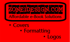 Affordable book covers and formatting at zone1design.com